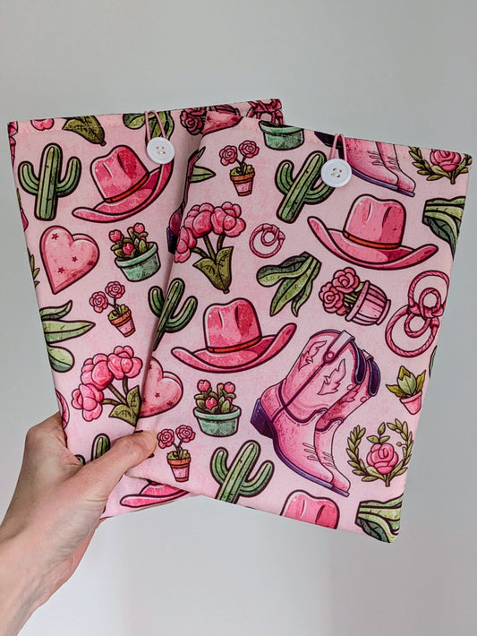 Cowboy Romance Book/Kindle Sleeve | Padded Protective Sleeve for Kindle or Book