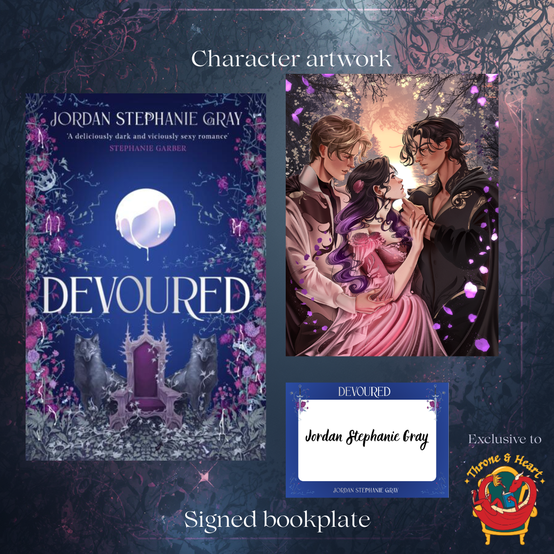 Devoured; Jordan Stephanie Gray | Hardcover Edition with Artwork and Signed Bookplate (Bitten Book 2) (pre-order)