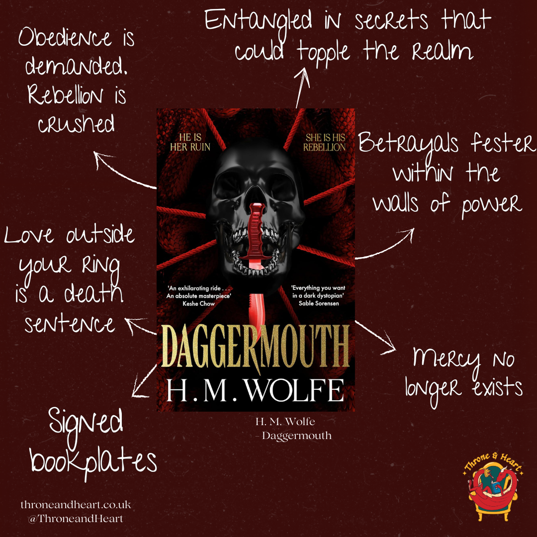 Daggermouth; H M Wolfe | Hardcover Edition with Exclusive Signed Bookplate and Artwork