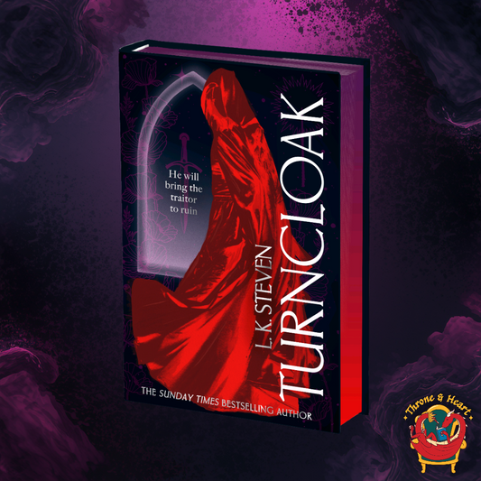 Turncloak; L. K. Steven | Signed and Sprayed Edge Indie Exclusive Edition (pre-order)