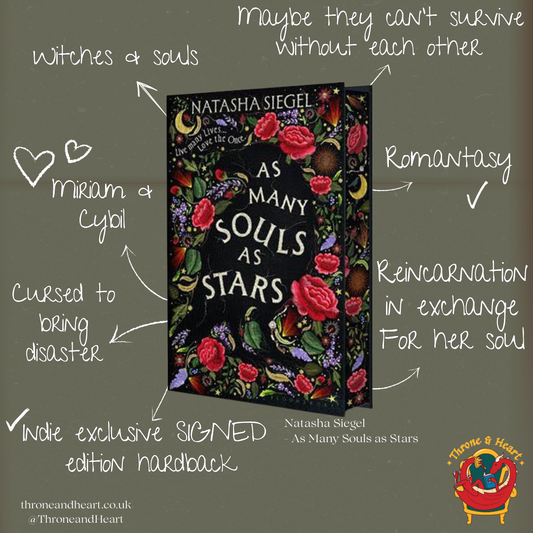 As Many Souls as Stars; Natasha Siegel | Exclusive Signed & Sprayed Edge Edition