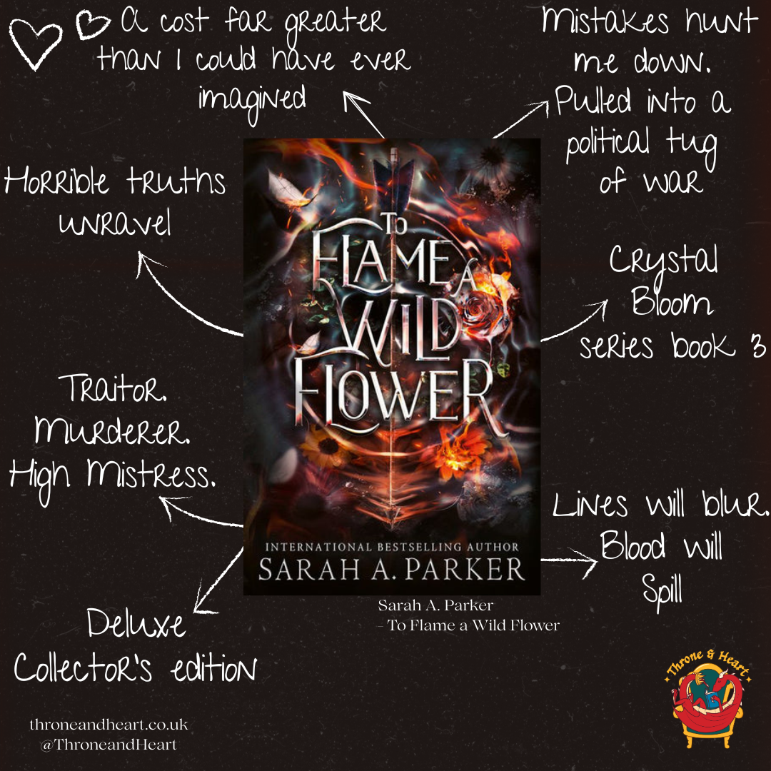 To Flame a Wild Flower; Sarah A. Parker | Limited Deluxe Edition Collector's Edition (pre-order)