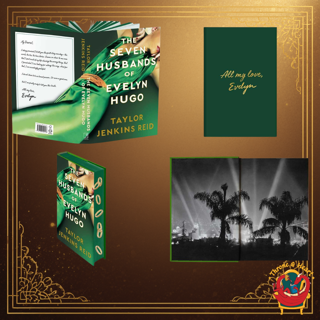 The Seven Husbands of Evelyn Hugo; Taylor Jenkins Reid | Deluxe Hardcover Sprayed Edge Edition