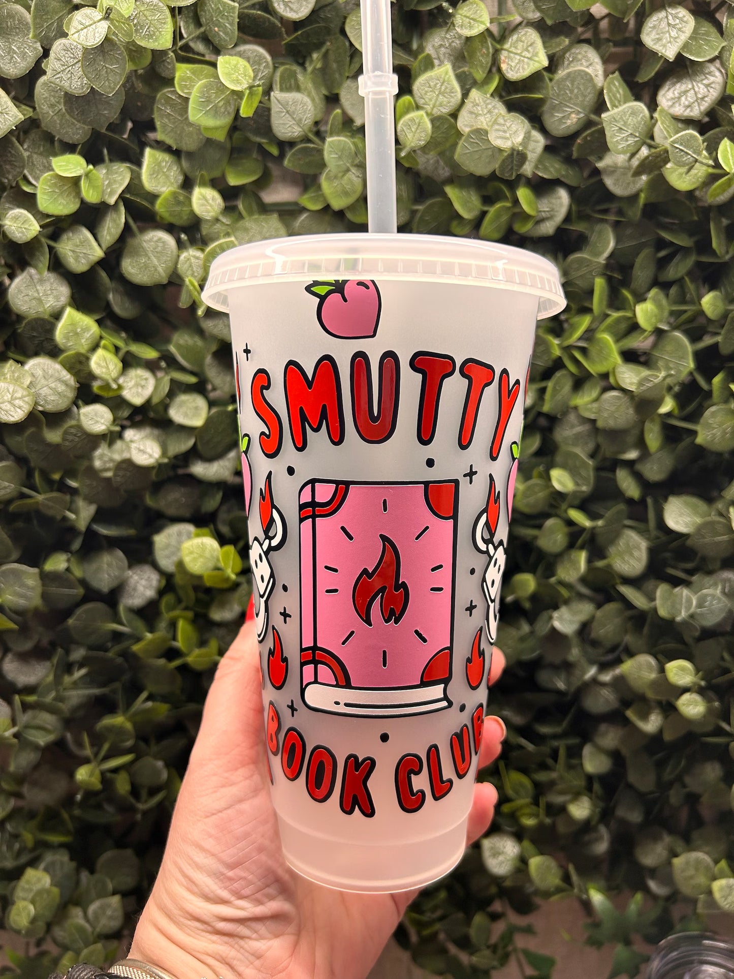 Smutty Book Club Cold Cup | Reusable Cosy Reader Cup