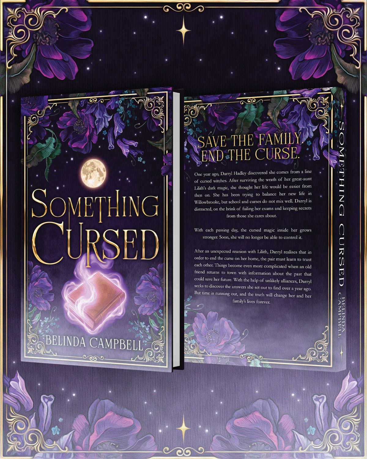 Something Cursed; Belinda Campbell | Signed Paperback Edition by Local Indie Author (pre-order)