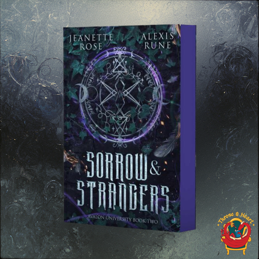 Sorrow and Strangers; Jeanette Rose & Alexis Rune | Trade Paperback Sprayed Edge Edition (Avalon University Book 2)