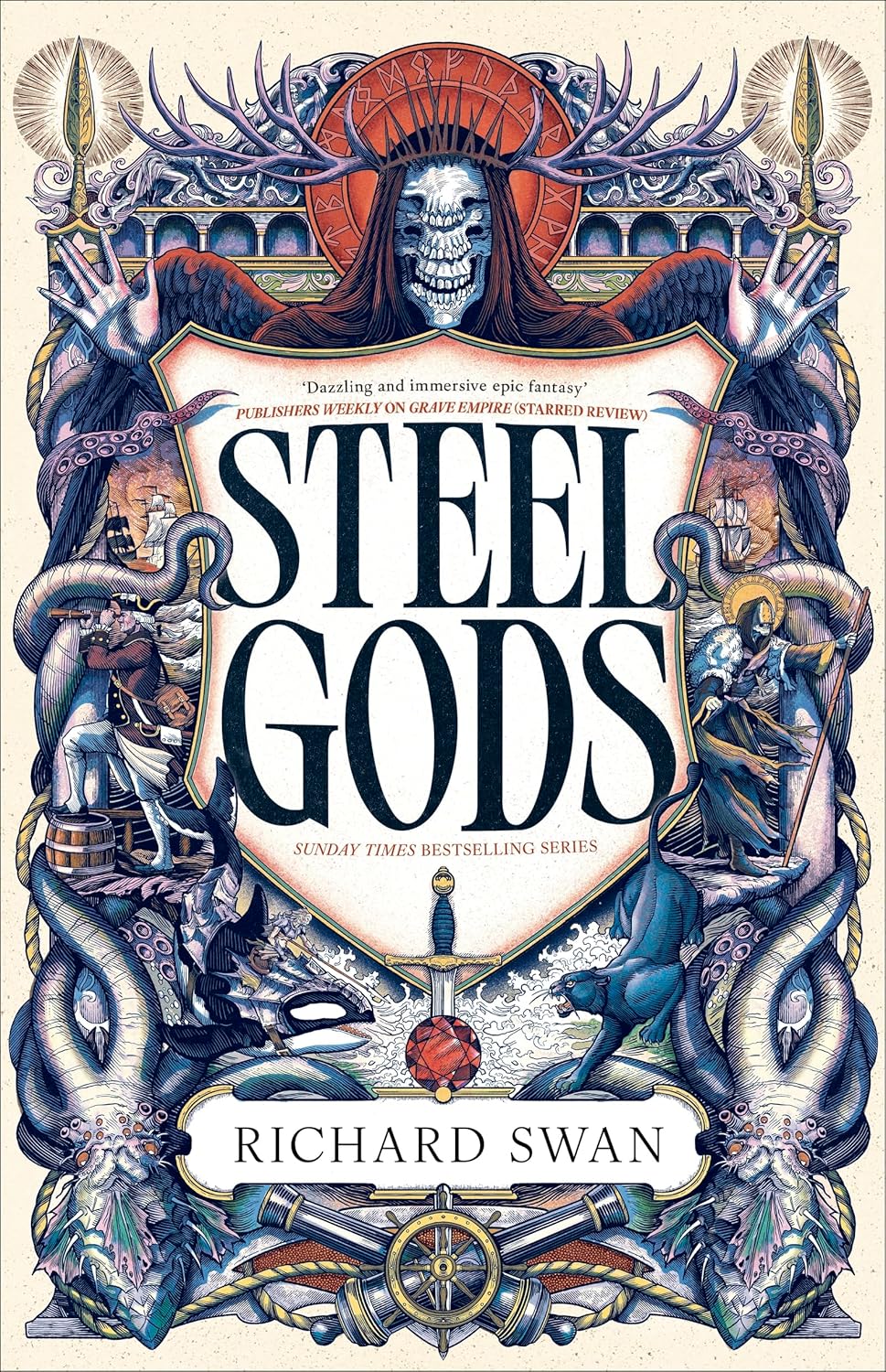 Steel Gods; Richard Swan | Hardcover Edition (The Great Silence Book 2)