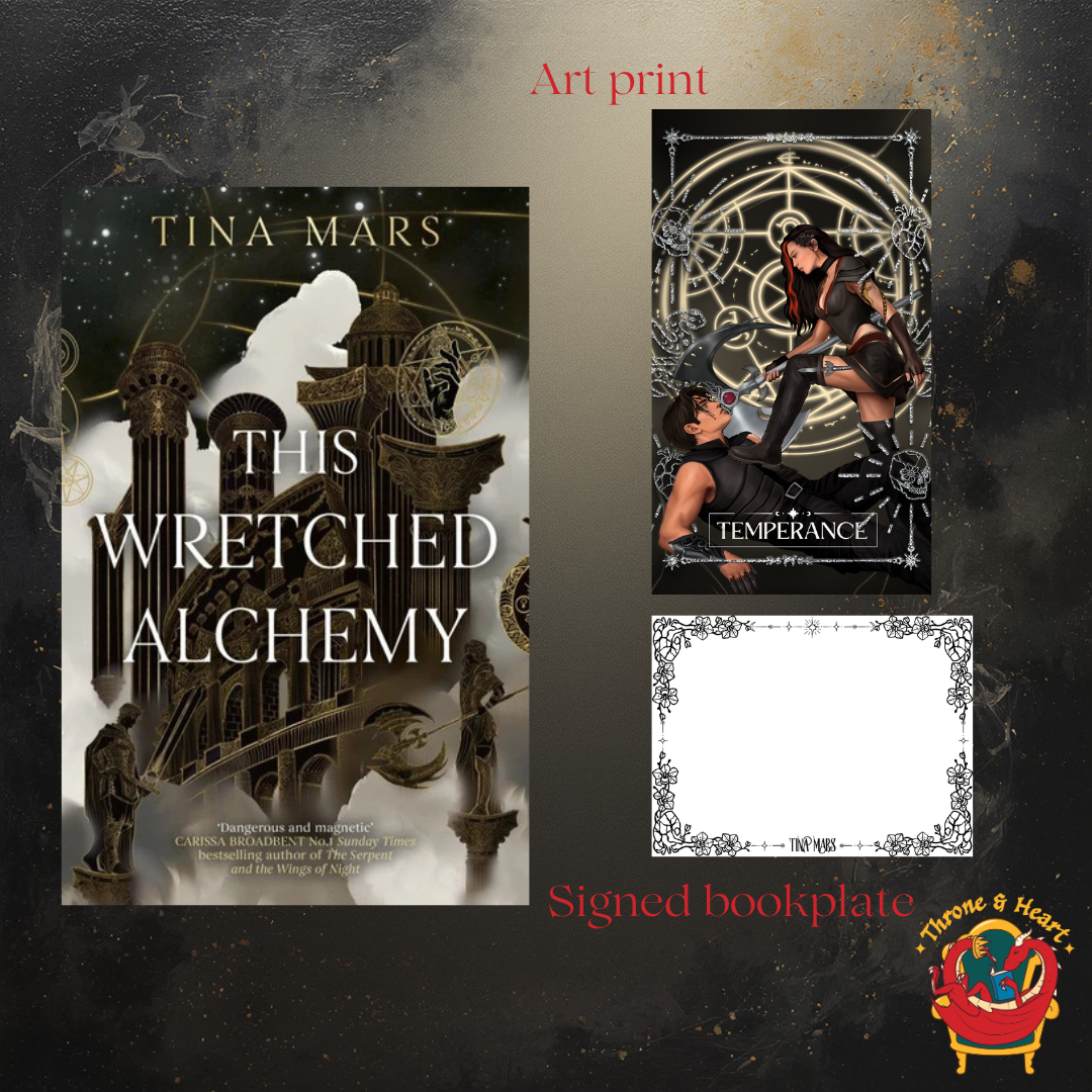 This Wretched Alchemy; Tina Mars | Hardcover Edition with Art Print and Signed Bookplate (Ruinous Fate Saga Book 1) (pre-order)
