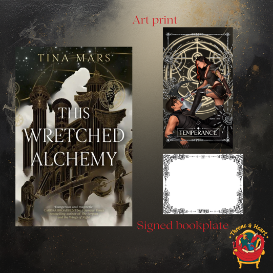This Wretched Alchemy; Tina Mars | Hardcover Edition with Art Print and Signed Bookplate (Ruinous Fate Saga Book 1) (pre-order)